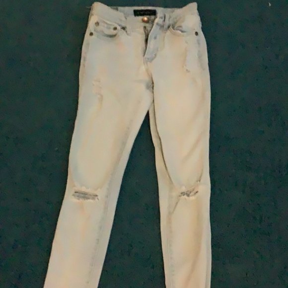 Aeropostale HIgh waisted size 00 skinny jeans - Picture 2 of 3